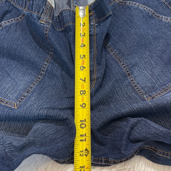 GLORIA VANDERBILT Blue Denim WOMENS CAPRIS SIZE 18 - Picture 4 of 8